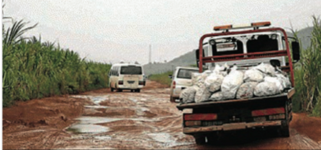 A degradação da estrada que liga a zona de cimento com a unidade sanitária de Mucuaxe, em Muahivire, preocupa munícipes da cidade de Nampula